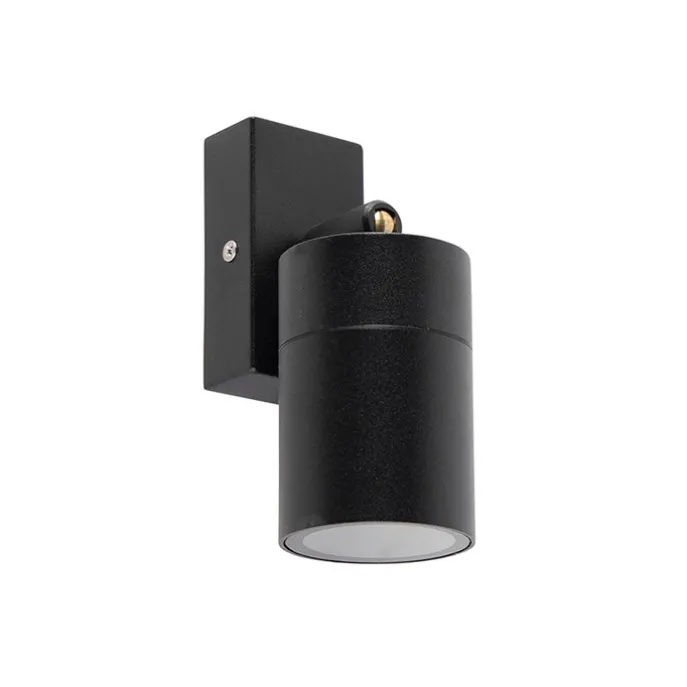 Außenwandleuchte schwarz verstellbar IP44 - Solo