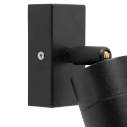 Außenwandleuchte schwarz verstellbar IP44 - Solo
