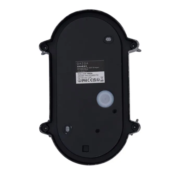 Außenwandleuchte Silber Oval IP44 - Noutica