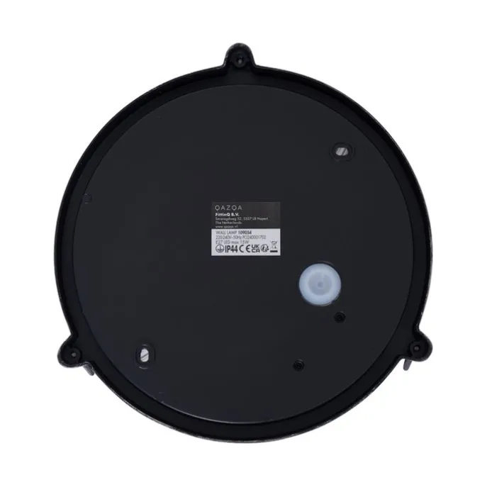 Außenwandleuchte Silber Rund IP44 - Noutica