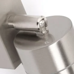 Außenwandleuchte Stahl IP44 dreh- und neigbar - Solo