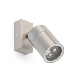 Außenwandleuchte Stahl IP44 dreh- und neigbar - Solo