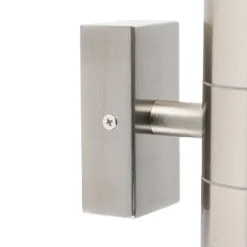 Außenwandleuchte Stahl IP44 - Duo