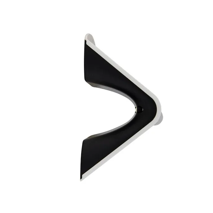 Außenwandleuchte weiß 14,5 cm mit Abblendlicht und Solarsensor - Daya