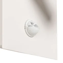 Außenwandleuchte weiß inkl. LED IP54 Bewegungssensor - Simon