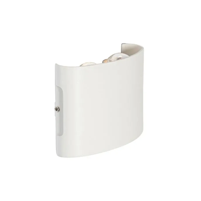 Außenwandleuchte weiß inkl. LED 4-flammig IP54 - Silly