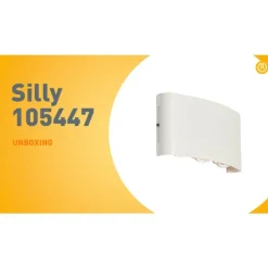 Außenwandleuchte weiß inkl. LED 6-flammig IP54 - Silly