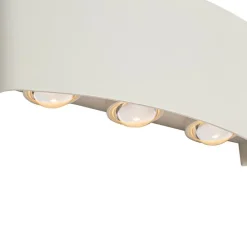 Außenwandleuchte weiß inkl. LED 6-flammig IP54 - Silly