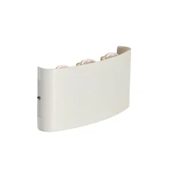 Außenwandleuchte weiß inkl. LED 6-flammig IP54 - Silly