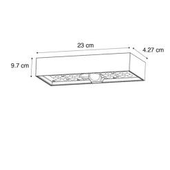 Außenwandleuchte weiß mit Abblendlicht und Solarsensor - Kayo