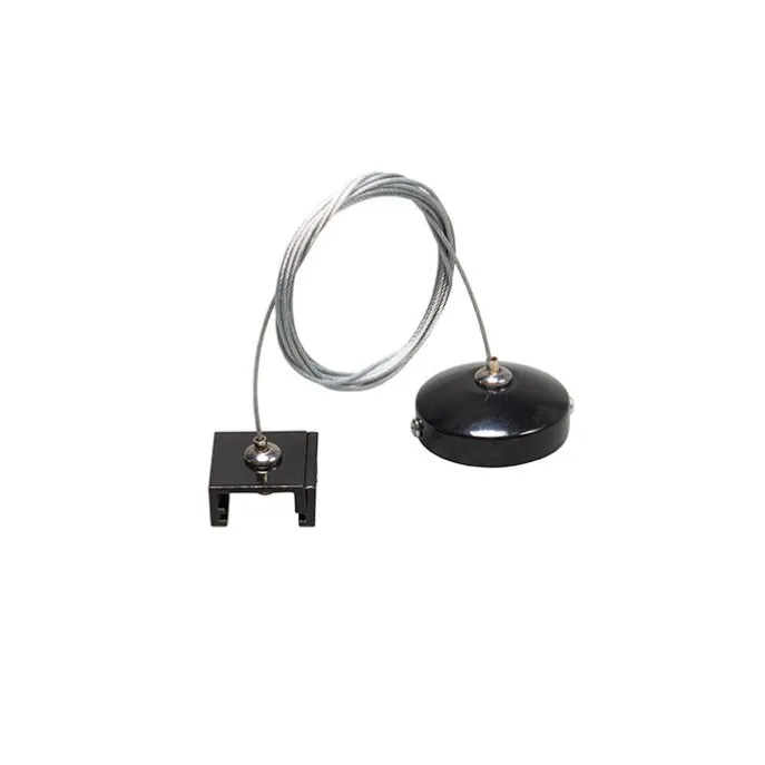 Aufhängeset für 3-Phasen Schiene schwarz - 3-phasig