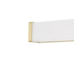 Badezimmer Wandleuchte Messing 92 cm inkl. LED IP44 - Cascada