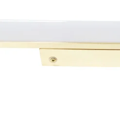 Badezimmer Wandleuchte Messing 92 cm inkl. LED IP44 - Cascada