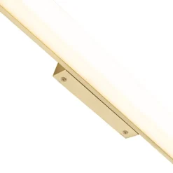 Badezimmer Wandleuchte Messing 92 cm inkl. LED IP44 - Cascada