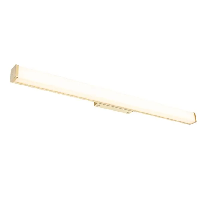 Badezimmer Wandleuchte Messing 92 cm inkl. LED IP44 - Cascada