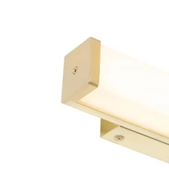 Badezimmer Wandleuchte Messing 32 cm inkl. LED IP44 - Cascada