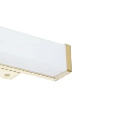 Badezimmer Wandleuchte Messing 32 cm inkl. LED IP44 - Cascada