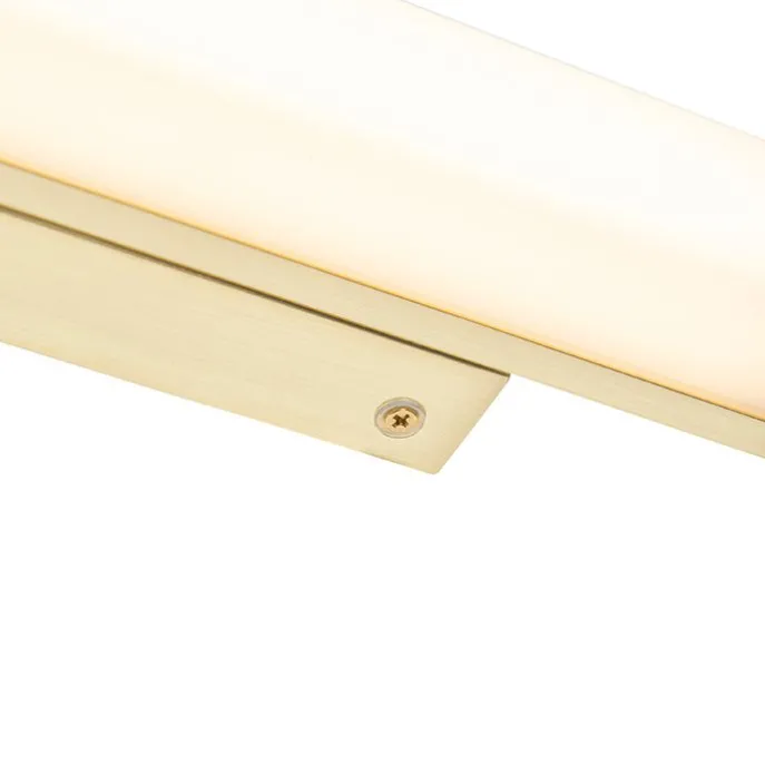 Badezimmer Wandleuchte Messing 32 cm inkl. LED IP44 - Cascada