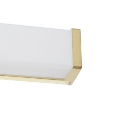 Badezimmer Wandleuchte Messing 62 cm inkl. LED IP44 - Cascada