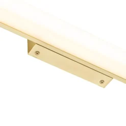 Badezimmer Wandleuchte Messing 62 cm inkl. LED IP44 - Cascada