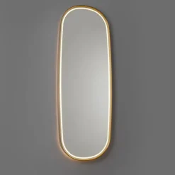 Badezimmerspiegel Roségold inkl. LED und Touchdimmer - Geraldien