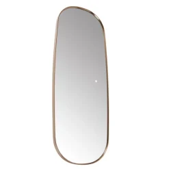 Badezimmerspiegel Roségold inkl. LED und Touchdimmer - Geraldien