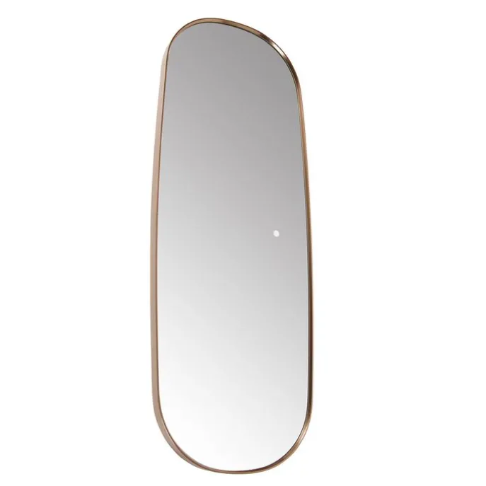 Badezimmerspiegel Roségold inkl. LED und Touchdimmer - Geraldien