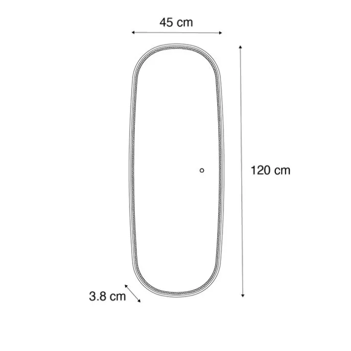 Badezimmerspiegel Roségold inkl. LED und Touchdimmer - Geraldien