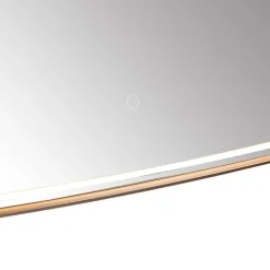 Badezimmerspiegel Roségold inkl. LED und Touchdimmer - Geraldien