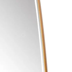 Badezimmerspiegel Roségold inkl. LED und Touchdimmer - Geraldien