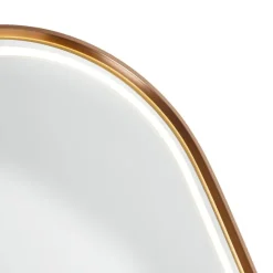 Badezimmerspiegel Roségold inkl. LED und Touchdimmer - Geraldien