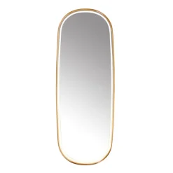 Badezimmerspiegel Roségold inkl. LED und Touchdimmer - Geraldien