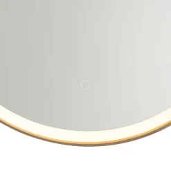 Badezimmerspiegel Roségold 70 cm inkl. LED mit Touchdimmer - Miral