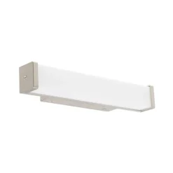 Badezimmerwandleuchte Stahl 32 cm inkl. LED IP44 - Cascada