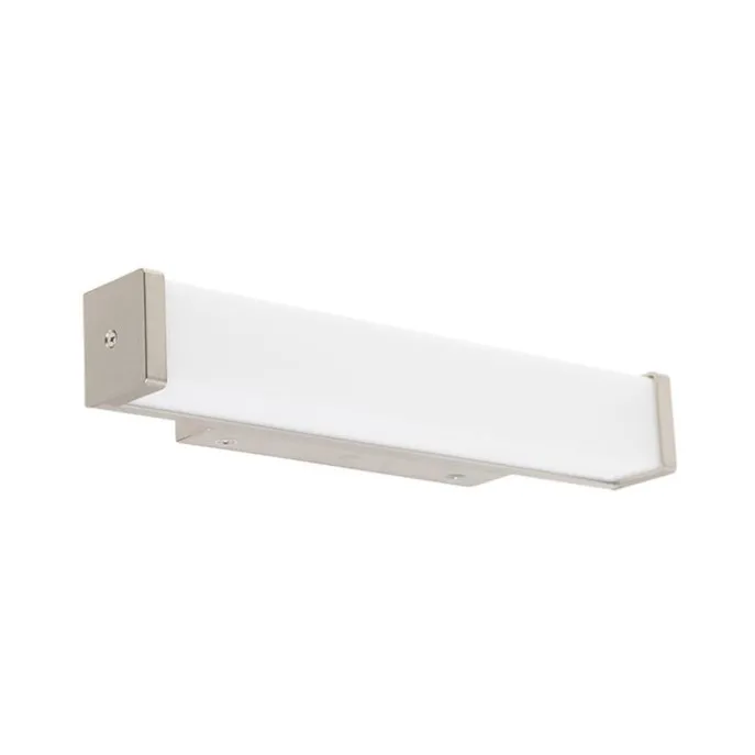 Badezimmerwandleuchte Stahl 32 cm inkl. LED IP44 - Cascada