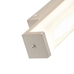 Badezimmerwandleuchte Stahl 32 cm inkl. LED IP44 - Cascada