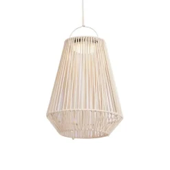 Böhmische Tischleuchte Beige inkl. LED 3-Stufen-Dimmbar IP54 Solar Wiederaufladbar - Duca
