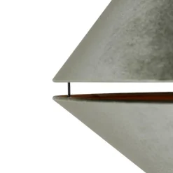 Bogenlampe aus Messing mit schwarzem und doppeltem Samtschirm Grün - XXL