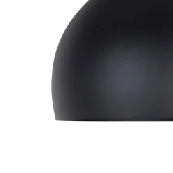 Bogenlampe XXL Schirm schwarz