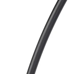 Bogenleuchte Samt-Schirm schwarz-pink mit Gold 50 cm - XXL