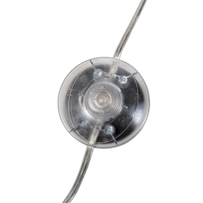 Bogenleuchte Stahl Stoffschirm weiß 50/50/25 verstellbar - XL