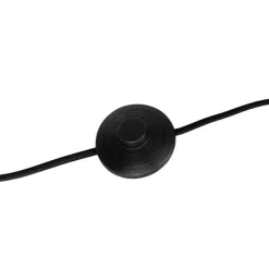 Botanische Stehlampe Messing mit grünem Schirm 40 cm - Simplo