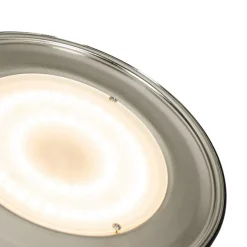 Bronzene Stehleuchte inkl. LED und Dimmer mit Leselampe - Kelso