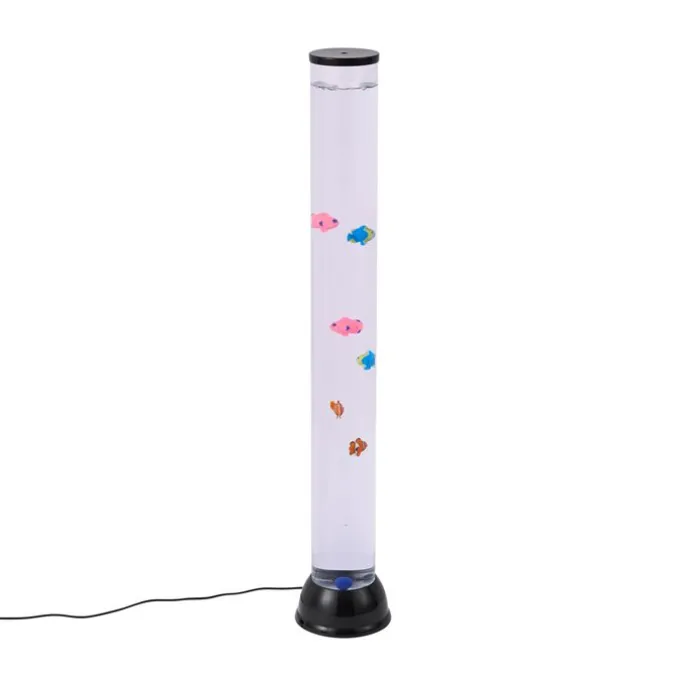 Bubble Tube Schwarz 90cm inkl. LED RGB - Zoop