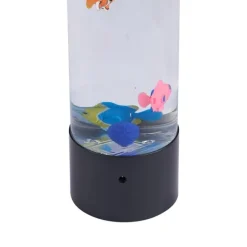 Bubble Tube Schwarz 30cm inkl. LED RGB - Sealife