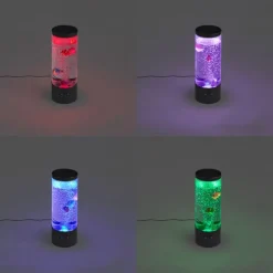 Bubble Tube Schwarz 30cm inkl. LED RGB - Sealife
