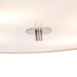 Country Deckenleuchte beige 50 cm - Drum