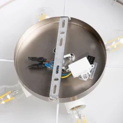 Country Deckenleuchte beige 50 cm - Drum