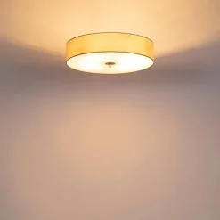 Country Deckenleuchte beige 50 cm - Drum