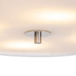 Country Deckenleuchte weiß 50 cm - Drum